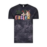 Cloud Black My First Easter Bunny Vintage Tee - RanaPortraitStore