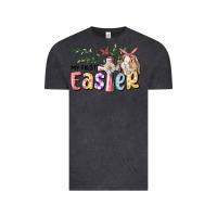 Vintage Black My First Easter Bunny Vintage Tee - RanaPortraitStore