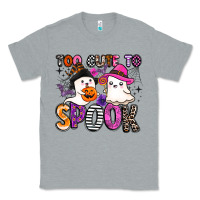 Heather Grey too cute to spook Classic Tee - BarkalooDesign