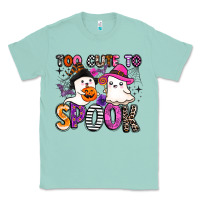 Seafoam too cute to spook Classic Tee - BarkalooDesign