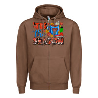 Chestnut tis the season  basketball coffee mug Zipper Hoodie - FaDigitalArtStudio