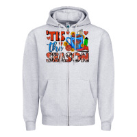 Heather Grey tis the season  basketball coffee mug Zipper Hoodie - FaDigitalArtStudio