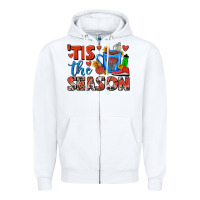 White tis the season  basketball coffee mug Zipper Hoodie - FaDigitalArtStudio