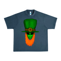 Midnight Navy St. Patrick' Day Gnome Urban Heavy Tee - Bettercallsaul