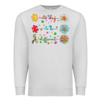 Dove Grey It's Okay To Be Different Premium Sweatshirt - CowhideDigitalArt