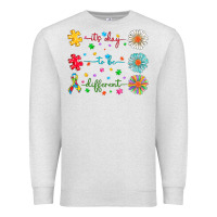 Oatmeal Heather It's Okay To Be Different Premium Sweatshirt - CowhideDigitalArt