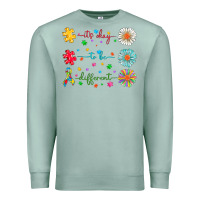 Seafoam It's Okay To Be Different Premium Sweatshirt - CowhideDigitalArt
