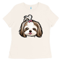Bone shih tzu Ladies Tee - Jasminsmagicworld