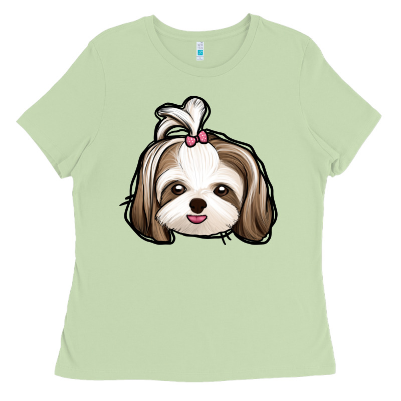 Shih Tzu Ladies Tee by Jasminsmagicworld | Teevron