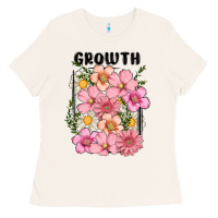 Bone growth flower Ladies Tee - MaliasSmallBusiness