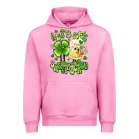 Fuchsia Pink let's get shamrocked Urban Hoodie - Artiststas