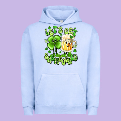 Let's Get Shamrocked Urban Hoodie Designed By Artiststas