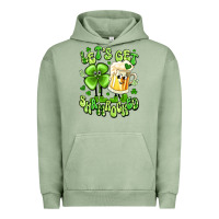 Pigment Oil Green let's get shamrocked Urban Hoodie - Artiststas