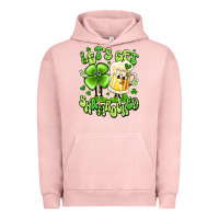 Pigment Salmon let's get shamrocked Urban Hoodie - Artiststas