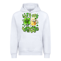 White let's get shamrocked Urban Hoodie - Artiststas