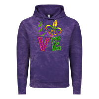 Cloud Purple mardi gras love Vintage Hoodie - RanaPortraitStore