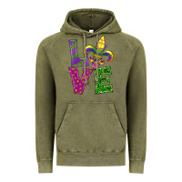 Vintage Olive mardi gras love Vintage Hoodie - RanaPortraitStore