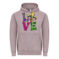 Vintage Zinc mardi gras love Vintage Hoodie - RanaPortraitStore