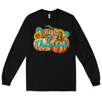 Black Thankful Long Sleeve Tee - texasbilliewilder