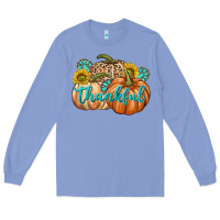 Colony Blue Thankful Long Sleeve Tee - texasbilliewilder