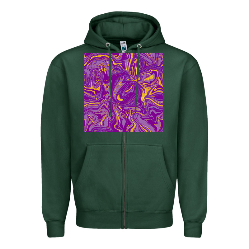 Abstract Mardi Gras Seamless Pattern Zipper Hoodie by FaDigitalArtStudio | Teevron