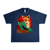 Navy Fox with Coffee Urban Heavy Tee - Bettercallsaul