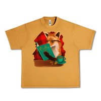 Peanut Butter Fox with Coffee Urban Heavy Tee - Bettercallsaul