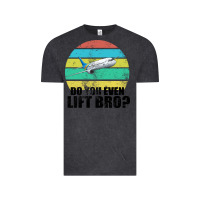 Vintage Black Do You Even Lift Bro Vintage Tee - Bettercallsaul