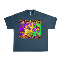 Midnight Navy mardi gras Urban Heavy Tee - JahusDesignShop