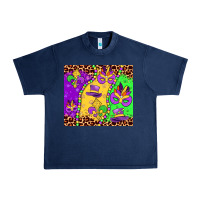 Navy mardi gras Urban Heavy Tee - JahusDesignShop