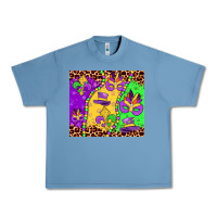 Pebble Blue mardi gras Urban Heavy Tee - JahusDesignShop