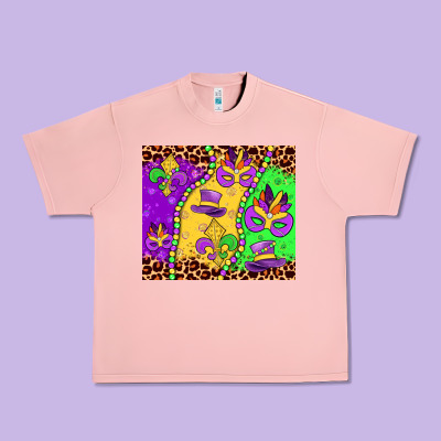 Mardi Gras Urban Heavy Tee Designed By Jahusdesignshop