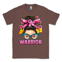 Chestnut cancer warrior messy bun Classic Tee - BarkalooDesign