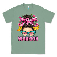Sage cancer warrior messy bun Classic Tee - BarkalooDesign