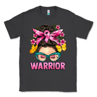 Smoke cancer warrior messy bun Classic Tee - BarkalooDesign