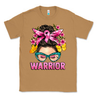Toasted Coconut cancer warrior messy bun Classic Tee - BarkalooDesign