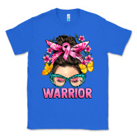 True Royal cancer warrior messy bun Classic Tee - BarkalooDesign