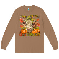Toasted Coconut Pray Till The Cows Come Home Long Sleeve Tee - texasbilliewilder