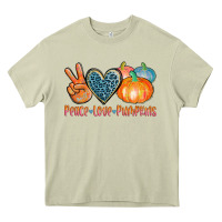 Mossy peace love pumpkins Heavy Core Tee - AdoDesignShop