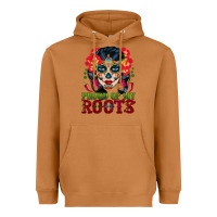 Meerkat sugar skull woman proud of my roots Heavyweight Hoodie - BundleAndBundleShop
