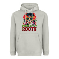 Moon Dust sugar skull woman proud of my roots Heavyweight Hoodie - BundleAndBundleShop