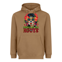 Toasted Coconut sugar skull woman proud of my roots Heavyweight Hoodie - BundleAndBundleShop