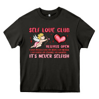 Asphalt self love club Heavy Core Tee - MaliasSmallBusiness