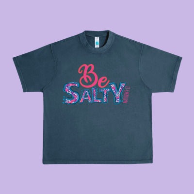 Be Salty Urban Heavy Tee Designed By Bettercallsaul