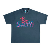 Midnight Navy Be Salty Urban Heavy Tee - Bettercallsaul