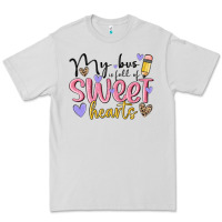 Dove Grey my bus full of sweet hearts Premium Tee - MaliasSmallBusiness