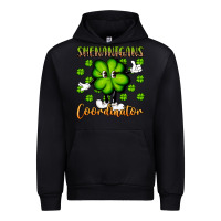 Black shenanigans coordinator st patrick s day artiststas Urban Hoodie - Artiststas