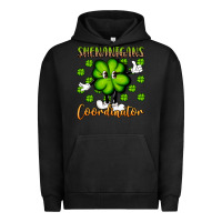 Pigment Black shenanigans coordinator st patrick s day artiststas Urban Hoodie - Artiststas