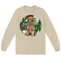 Mushroom Cockapoo Christmas Long Sleeve Tee - RanaPortraitStore