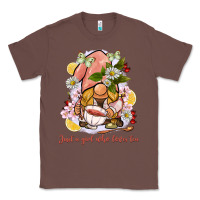 Chestnut just a girl who loves tea gnome Classic Tee - BarkalooDesign